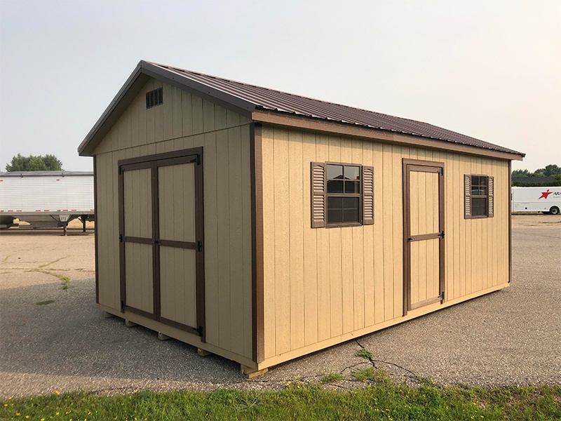 Dakota Storage Buildings' Delano, Minnesota Shed Display Lot